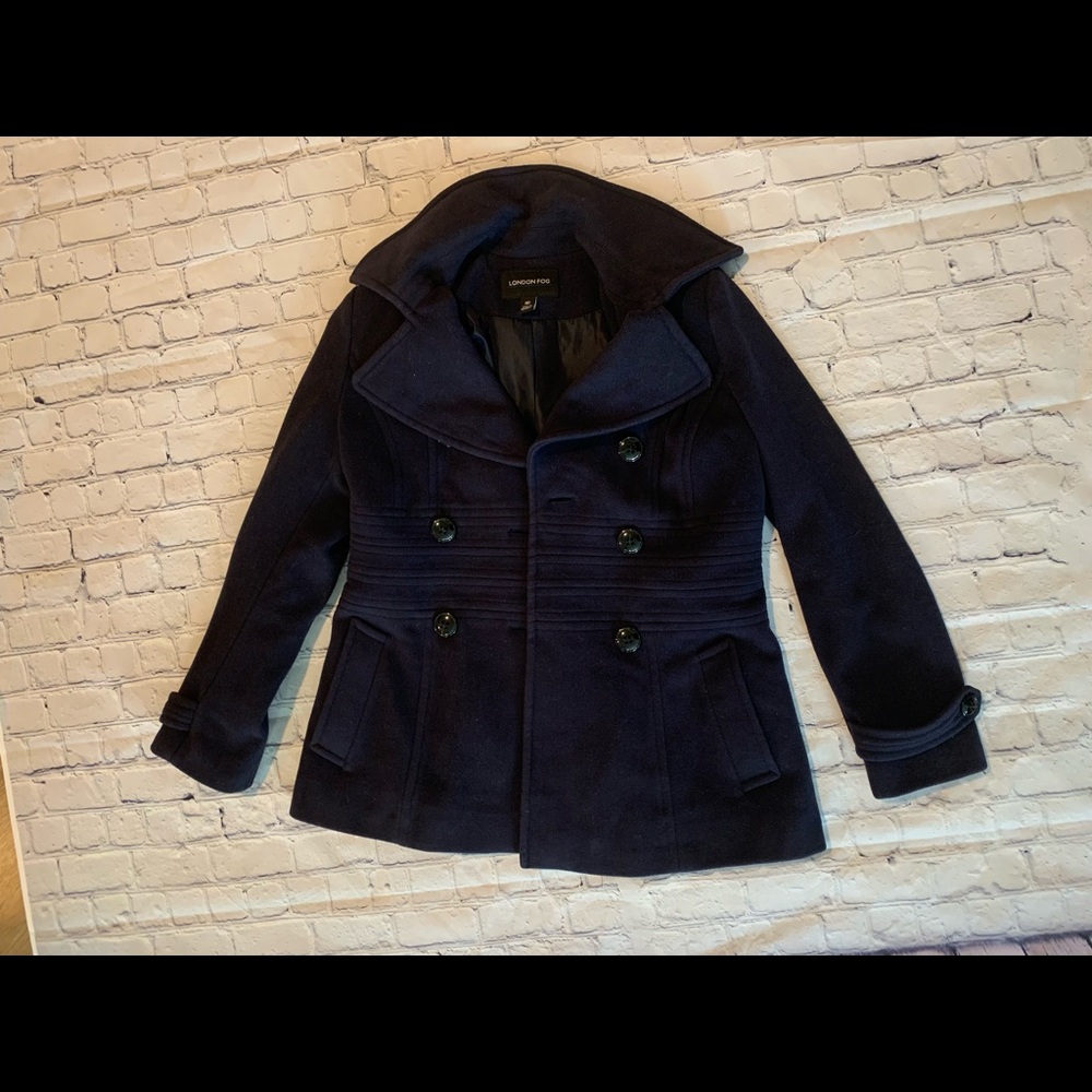 Button up pea coat